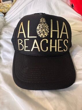 Aloha Beaches Trucker Hat | Hawaii Honolulu Snapback Cap